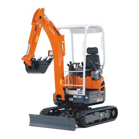 kubota u17 3 mini excavator|kubota u17 manual pdf.